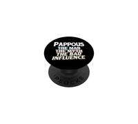 Pappous regalo per il mito uomo cattiva influenza nonno PopSockets PopGrip Adesivo