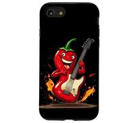 Paprika distruggere la chitarra elettrica con il fuoco Custodia per iPhone SE (2020) / 7 / 8