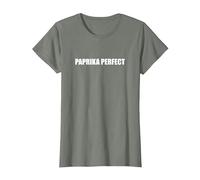 Paprika Perfetto Maglietta, Donna, Verde Militare mélange, XL