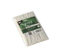 Papstar | 100 Palettine Pure, Materiale Carta, Dimensioni 14 cm, Colore Bianco, 100 Palettine x 30 Confezioni