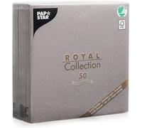 Papstar 10822 50, Tovaglioli di Carta Royal Collection Piega a 1/4 40 x 40 cm