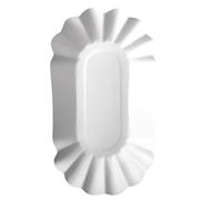 Papstar 11265 Shell, frischfaserka rton, Bianco, 26.50 x 20 x 10.50 cm