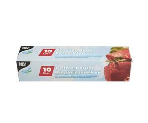 Papstar 14179, 24 sacchetti per freezer, 10 l, 60 x 40 centimetri, trasparente, in scatola