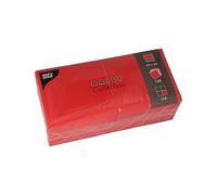 PAPSTAR, 150 tovaglioli "DAILY Collection" 1/4 piegato, 24 cm x 24 cm, rosso