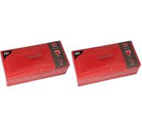 PAPSTAR, 150 tovaglioli "DAILY Collection" 1/4 piegato, 24 cm x 24 cm, rosso (Confezione da 2)