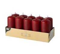 PAPSTAR 17914 Candele a Colonna, 40 mm, Bordeaux