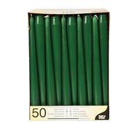 Papstar Candela Lampadario Verde Scuro 25cm 50er