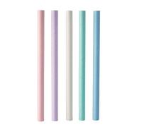 Papstar | 200 Cannucce Bubble Tea, Materiale Carta, Dimensioni Ø 12 mm · 20 cm, Colori Assortiti, 200 Cannucce x 6 Confezioni