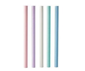 Papstar | 200 Cannucce Bubble Tea, Materiale Carta, Dimensioni Ø 12 mm · 20 cm, Colori Assortiti, 200 Cannucce x 6 Confezioni