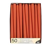 PAPSTAR 50 candele Ø 2,2 cm · 25 cm ruggine