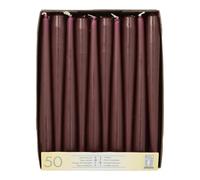 PAPSTAR 50 candele da 2,2 cm di diametro, 25 cm, colore: viola