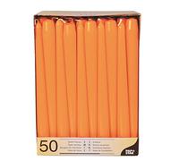 PAPSTAR 50 candele Ø 2,2 cm 25 cm arancione