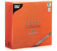 Papstar Tovaglioli, Fazzoletto, nettarina, 7.8 x 20 x 20 cm, 50 unità