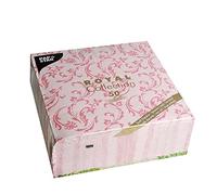 Papstar Tovaglioli, Tessuto, Fucsia, 7.8 x 20 x 20 cm, 50 unità