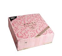 PAPSTAR Tovaglioli, Fazzoletto, Rot, 7.8 x 20 x 20 cm, 50 unità