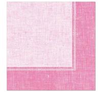 PAPSTAR 50 tovaglioli Royal Collection 1/4 piegati 40 cm x 40 cm rosa linum
