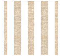 PAPSTAR 50 tovaglioli Royal Collection 1/4 piegati 40 cm x 40 cm sabbia Lines