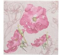 PAPSTAR 50 tovaglioli Royal Collection 1/4 piegati 40 cm x 40 cm, viola Blossom