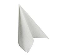 PAPSTAR, 50 tovaglioli Royal Collection piegati 1/4", 40 cm x 40 cm, Bianco Casali, #84876