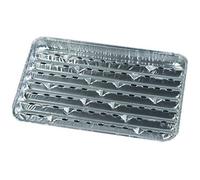 PAPSTAR 6281210 Griglia in Alluminio, Argento, 34x23x2.5 cm