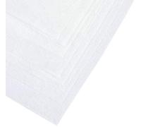 Papstar 81342 - Panni per Passare e filtrare, 100 x 100 cm, 10 Pezzi, Colore: Bianco