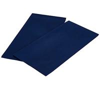 PAPSTAR 82330-20 tovaglie in tessuto non tessuto Soft Selection, 80 x 80 cm, colore: Blu scuro