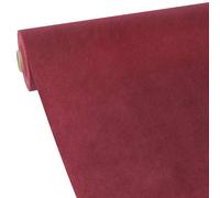 Papstar 84191 Tovaglia Rettangolare, Tessuto Non Tessuto, Bordeaux, 12 x 12 x 118 cm