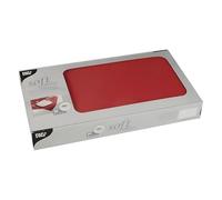 Papstar Copritavolo, Tessuto Non Tessuto, Rosso, 6,2 x 42 x 22,3 cm