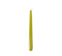 PAPSTAR Pappstar - Candele a candelabro, 2,2 x 25 cm, confezione da 50, colore: Verde oliva