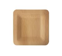 PAPSTAR PURE PIATTI IN BAMBÃ RETT.1,5 CM X 18 CM X 18 CM 10 PZ