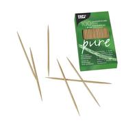 PAPSTAR PURE STUZZICADENTI IN LEGNO 8 CM 100 PZ