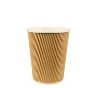 PAPSTAR RIPPLE WALL BICCHIERI DI CARTA 0,2 L 10PZ