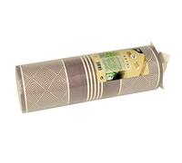 PAPSTAR, Runner da Tavolo, in Simil-Tessuto, Mix Royal Collection, 24 m x 40 cm, Marrone Elegance su Rotolo, #86507