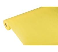 PAPSTAR, tovaglia in tessuto non tessuto soft selection, 25 m x 1,18 m, giallo, #82341