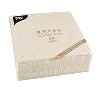 Papstar Tovaglioli, Tessuto, Champagne, 7.8 x 20 x 20 cm