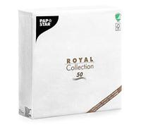 Papstar Tovaglioli, Fazzoletto, Bianco, 7.5 x 24.5 x 24 cm, 50 unità