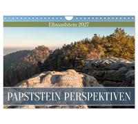 Papststein Perspektiven - Elbsandstein (Wandkalender 2027 DIN A4 quer), CALVENDO