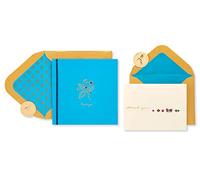 Papyrus Biglietti di ringraziamento con buste, fiori e farfalle (2 pezzi)