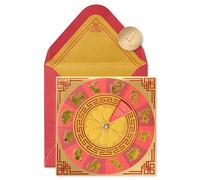 Papyrus Biglietto di Capodanno lunare in bianco (Zodiac)