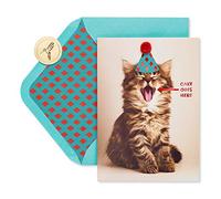 Papyrus - Biglietto di compleanno divertente per mangiare, con buco