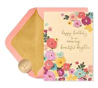 Papyrus Biglietto di compleanno per figlia (gioia, amore e risata)