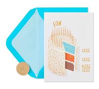 Papyrus Biglietto di compleanno per figlio (tutto l'amore nel mondo), multicolore (4255673)