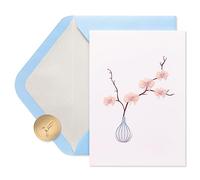 Papyrus Biglietto di compleanno per lei (orchidea in vaso)