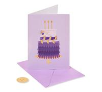 Papyrus Biglietto di compleanno per lei (torta di piume)