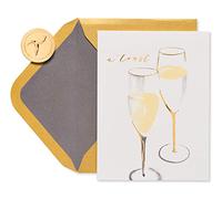 Papyrus Biglietto di nozze per coppia (Champagne Toast)