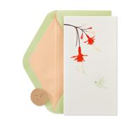 Papyrus-Blankokarte (Kolibri)