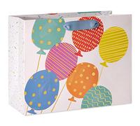 Papyrus Grande sacchetto regalo (Balloons) per compleanni, congratulazioni e tutte le occasioni (1 sacchetto)