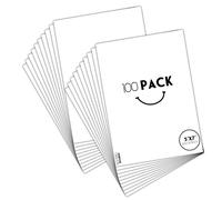 Paquete de 100 tableros de soporte Golden State Art de 5 x 7