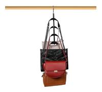 Paquete - Gancho Colgar Bolsa Ahorra Espacio | Organizador De Bolsos Grande De Metal | Organizador Giratorio Para Mochilas, Bolsos, Chalecos, Sujetadores, Corbatas, Cinturones, Chal, Sombreros