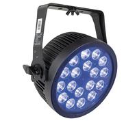 Par 18 Q4 Black Showtec 42589 - LED Par 18x7W RGBW